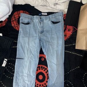 Old Navy Men's Light Blue Relaxed Jeans